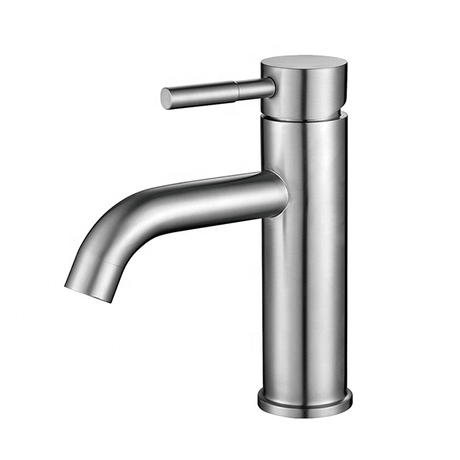 Rubinetto da cucina per lavabo da bagno in acciaio inox
